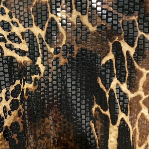 Ruby Rd. Size 10 Animal Print Zip Jacket With Pockets - Picture 4 of 7